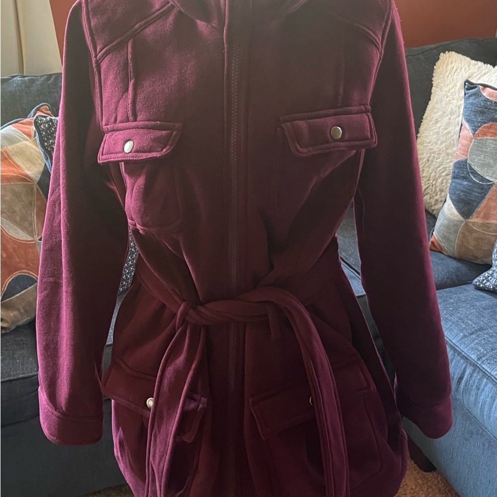 Never worn Wine/Burgundy jacket. Size XL.